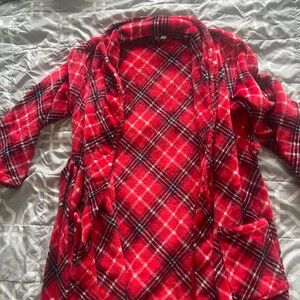 Victoria's Secret Pink Plaid Robe